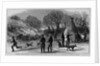 Burning the Cheyenne village near Fort Larned, Kansas, April 19, 1867 by Theodore R. Davi