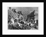 Sketches in Utah-Brigham Young's Wives in the Great Mormon Tabernacle by Anonymous
