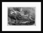 The Destruction by Fire of Barnum's American Museum, in New York, July 13, 1865 by Anonymous
