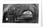 The Metropolitan Underground Railway, London-The Train Passing the Portland-Road Station by Anonymous