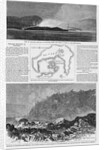 Magazine Illustrations of the Eruption at Santorin Published in Harper's Weekly by Anonymous