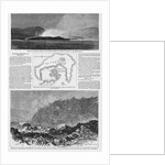 Magazine Illustrations of the Eruption at Santorin Published in Harper's Weekly by Anonymous