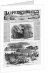 Scenes in Memphis, Tennessee, During the Riot - Burning a Freedmen's School-House by Anonymous