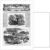 Scenes in Memphis, Tennessee, During the Riot - Burning a Freedmen's School-House by Anonymous