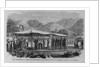 King Kamehameha V. laying the corner-stone of the bishop's church at Honolulu by G. H. Bu