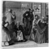 Waiting for the pawn-shop to open - a New York street scene by Anonymous