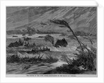 The floods in the West Indies - inundation of the island of Tortola by Anonymous