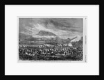 The battle of Lookout Mountain, November 25, 1863 - the scene from Lookout Valley by Theodor