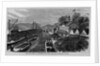 The coal depot at Rondout, New York by Theodore R. Davis