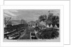 The coal depot at Rondout, New York by Theodore R. Davis