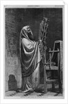 High-priest at Nablus reading the pentateuch by Anonymous