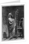 High-priest at Nablus reading the pentateuch by Anonymous