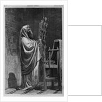 High-priest at Nablus reading the pentateuch by Anonymous