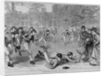 Rugby Game by Anonymous