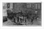 The recent troubles in Paris - attack on the barricades at Belleville, February 7 by Anonymous