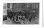 The recent troubles in Paris - attack on the barricades at Belleville, February 7 by Anonymous
