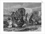 Indians gambling for the possession of a captive by M. W. Cary