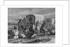 Indians gambling for the possession of a captive by M. W. Cary