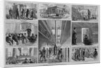 The tombs. From a sketch by Stanley Fox by Anonymous