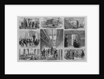 The tombs. From a sketch by Stanley Fox by Anonymous