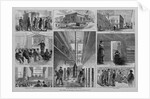 The tombs. From a sketch by Stanley Fox by Anonymous