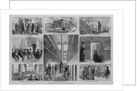 The tombs. From a sketch by Stanley Fox by Anonymous