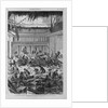 The Richmond calamity - interior of Hall of Delegates - getting out the dead and wounded by Anonymous