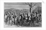 Population of an indian village moving by Theo. R. Davis