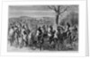 Population of an indian village moving by Theo. R. Davis