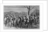 Population of an indian village moving by Theo. R. Davis