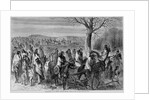 Population of an indian village moving by Theo. R. Davis