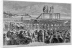 The execution of the Cuban patriot, General Giocouria, at Havana by Anonymous