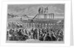 The execution of the Cuban patriot, General Giocouria, at Havana by Anonymous