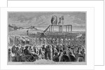 The execution of the Cuban patriot, General Giocouria, at Havana by Anonymous