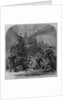 The recent elections in Paris - soldiers on guard at night in the Luxembourg Palace by Anonymous