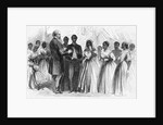 Marriage of a Colored Soldier at Vicksburg by Chaplain Warren of the Freedmen's Bureau by Corbis