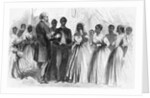 Marriage of a Colored Soldier at Vicksburg by Chaplain Warren of the Freedmen's Bureau by Corbis