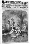 Washing-Day Among the Acadians on the Bayou Lafourche, Louisiana by Anonymous