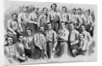 The Brooklyn Atlantics and Philadelphia Athletics Baseball Teams by Anonymous