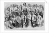 The Brooklyn Atlantics and Philadelphia Athletics Baseball Teams by Anonymous