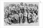 The Brooklyn Atlantics and Philadelphia Athletics Baseball Teams by Anonymous