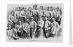 The Brooklyn Atlantics and Philadelphia Athletics Baseball Teams by Anonymous