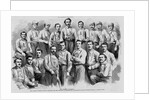 The Brooklyn Atlantics and Philadelphia Athletics Baseball Teams by Anonymous