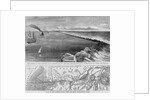The Isthmus of Suez Maritime Canal - Breakwater at Port Said, and Mediterranean Entrance to the Canal by Anonymous