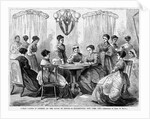 Cuban Ladies in Council at the House of Senora R. Hourritiner, New York City by Anonymous