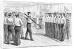 Cuban Drill-room in New York City by Anonymous