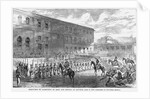Execution by Garroting of Leon and Medina at Havana, April 8, 1869 by Anonymous