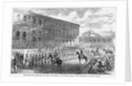 Execution by Garroting of Leon and Medina at Havana, April 8, 1869 by Anonymous