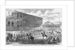 Execution by Garroting of Leon and Medina at Havana, April 8, 1869 by Anonymous