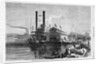 The Wharf Boat on the Ohio River, at Cincinnati by Anonymous